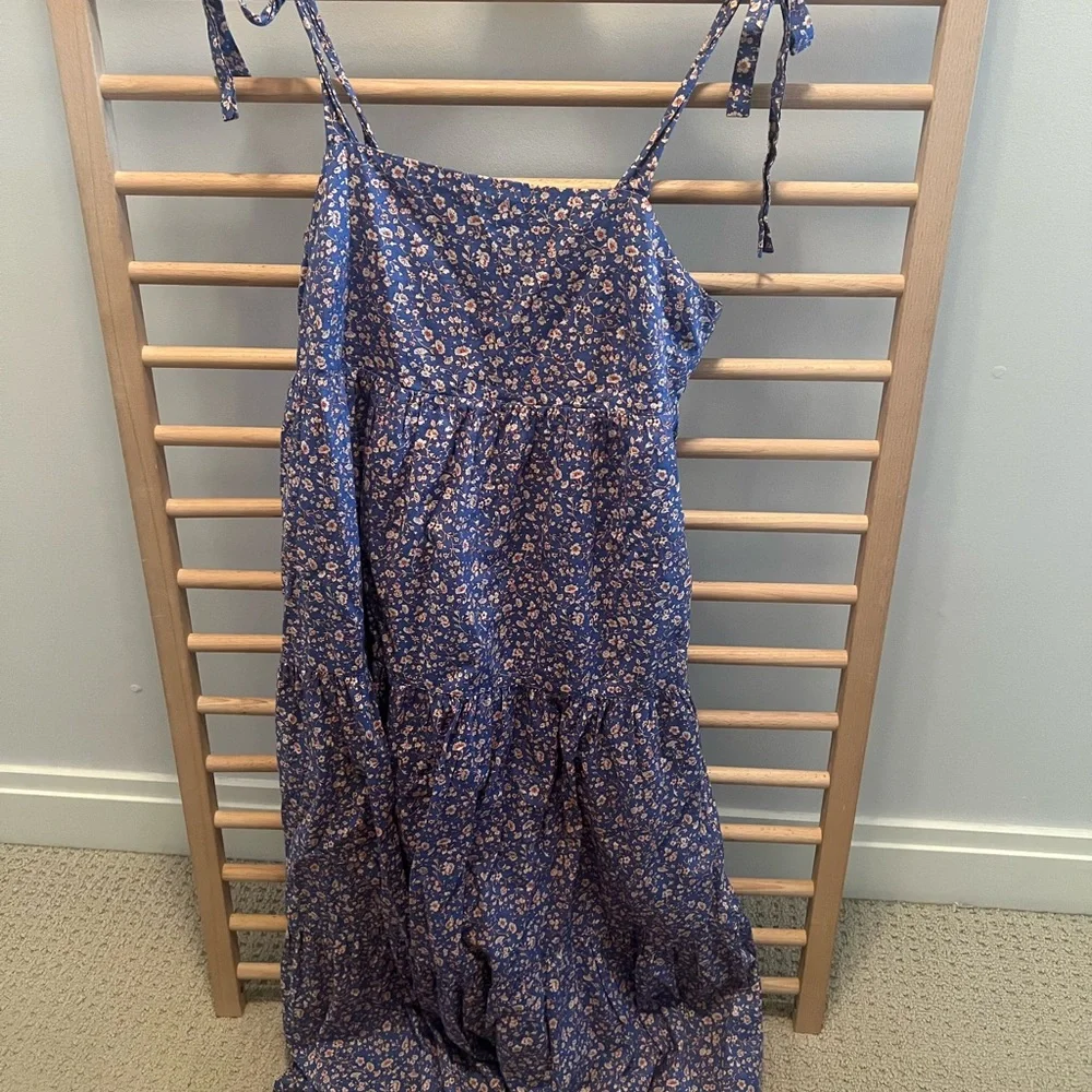 Madewell Floral Midi Dress - Picture 4 of 6